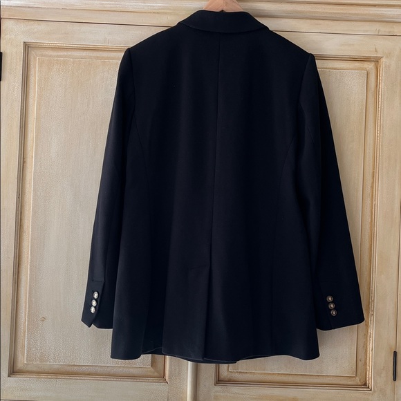 LOFT Classic Black Women's Blazer-lined-size 2 - Picture 8 of 8